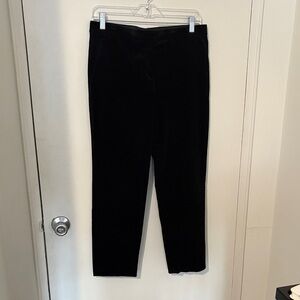 Theory Black Velvet Pants